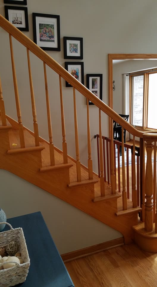 Dr. Paint Inc. Before: Interior Painting Contractors project including drywall and Wallpaper Removal Ocala FL